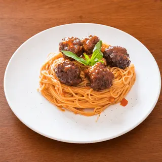 Pasta (Your Choice) with Meatballs